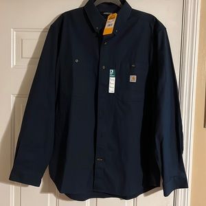 New!!Size large Carhartt rugged Flex relaxed, fit long sleeve